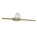 Ideal Lux - LED-світильник для картин BOW LED/8 Вт/230 В 76 см CRI 90 латунь